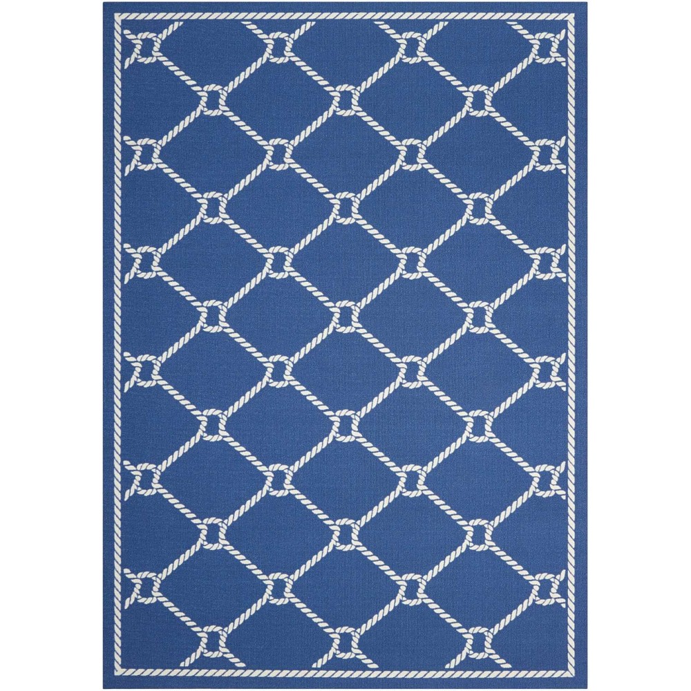 Waverly Sun N' Shade SND41 Area Rug, Navy, 10' x 13'