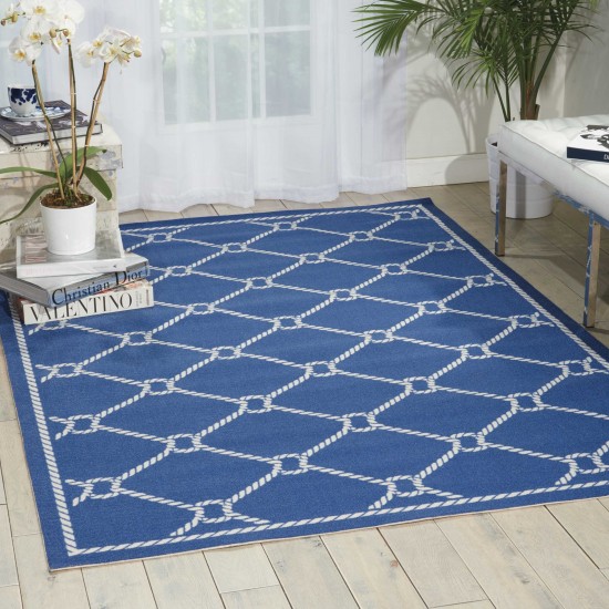 Waverly Sun N' Shade SND41 Area Rug, Navy, 10' x 13'