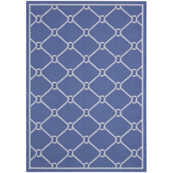 Waverly Sun N' Shade SND41 Area Rug, Navy, 4'3" x 6'3"