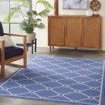 Waverly Sun N' Shade SND41 Area Rug, Navy, 4'3" x 6'3"