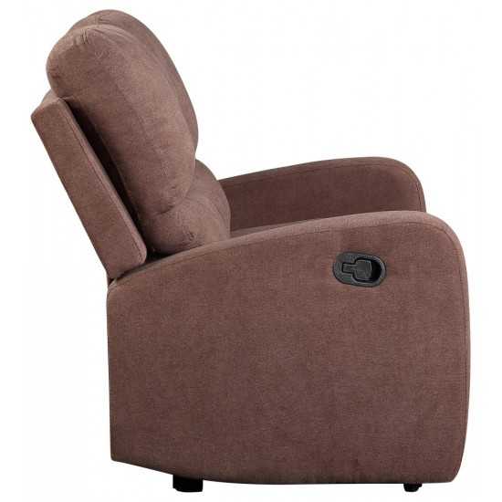 ACME Livino Recliner, Brown Fabric