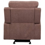 ACME Livino Recliner, Brown Fabric