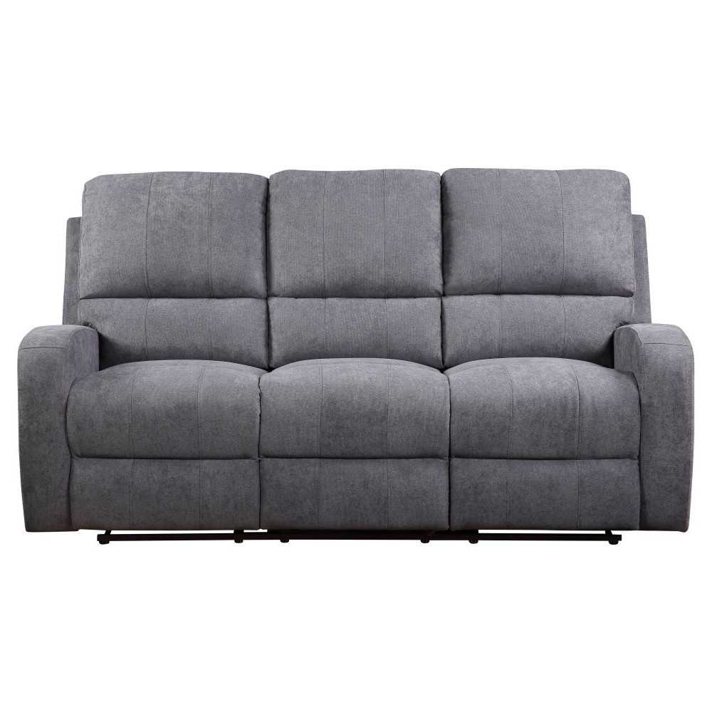 ACME Livino Sofa (Motion), Gray Fabric ACME Livino Sofa (Motion), Gray Fabric