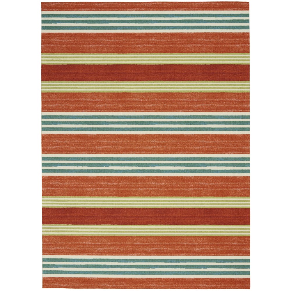 Waverly Sun N' Shade SND71 Area Rug, Orange, 5'3" x 7'5" Waverly Sun N' Shade SND71 Area Rug, Orange, 5'3" x 7'5"