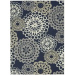 Waverly Sun N' Shade SND72 Area Rug, Black, 5'3" x 7'5"