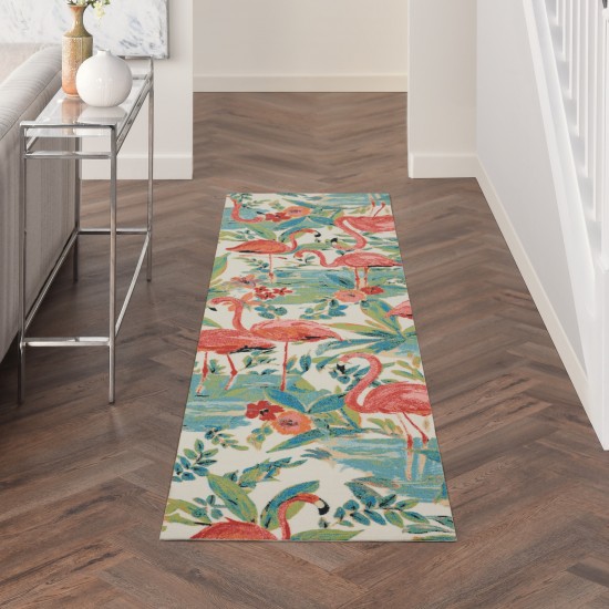 Waverly Sun N' Shade SND75 Runner Rug, Multicolor, 2'3" x 8'