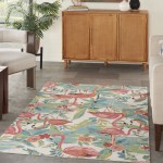 Waverly Sun N' Shade SND75 Area Rug, Multicolor, 4'3" x 6'3"