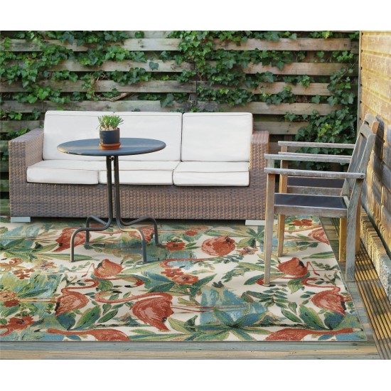 Waverly Sun N' Shade SND75 Area Rug, Multicolor, 5'3" x 7'5"