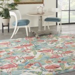 Waverly Sun N' Shade SND75 Area Rug, Multicolor, 6'6" x Square