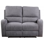 ACME Livino Loveseat (Motion), Gray Fabric