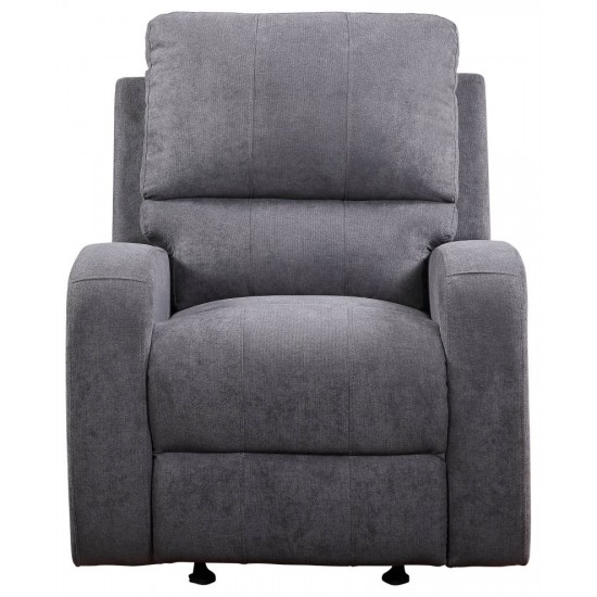 ACME Livino Recliner, Gray Fabric