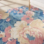 Waverly Sun N' Shade SND85 Area Rug, Blue, 7'9" x 10'10"