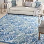 Waverly Sun N' Shade SND87 Area Rug, Blue, 10' x 13'