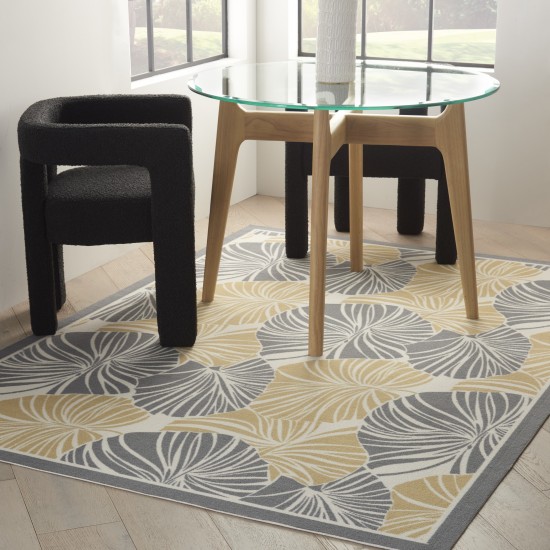 Waverly Sun N' Shade SND87 Area Rug, Grey, 4'3" x 6'3"