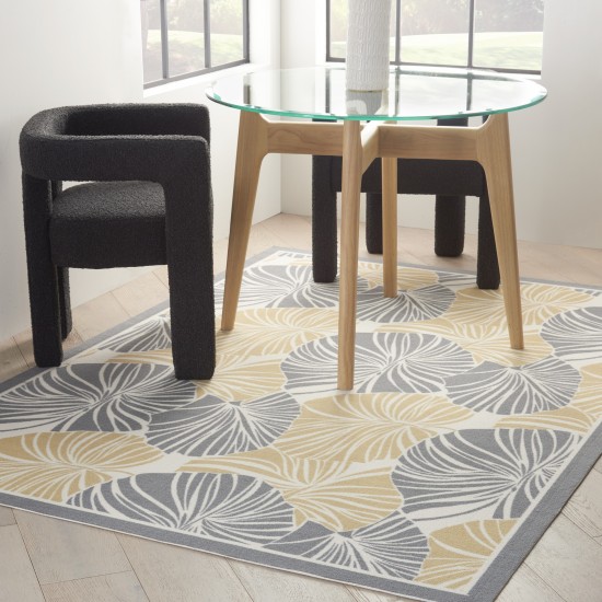 Waverly Sun N' Shade SND87 Area Rug, Grey, 5'3" x 7'5"