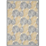 Waverly Sun N' Shade SND87 Area Rug, Grey, 6'6" x 9'6"