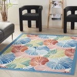 Waverly Sun N' Shade SND87 Area Rug, Multicolor, 4'3" x 6'3"