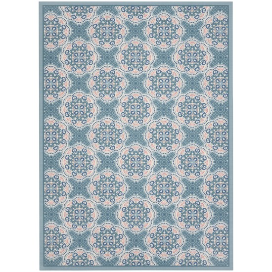 Waverly Sun N' Shade SND90 Area Rug, Blue, 10' x 13'