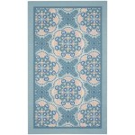 Waverly Sun N' Shade SND90 Area Rug, Blue, 2'3" x 3'9"