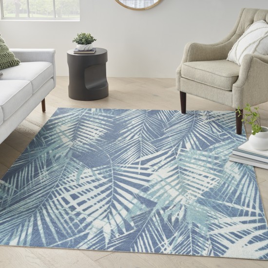 Waverly Sun N' Shade SND91 Area Rug, Navy, 4'3" x 6'3"