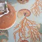 Waverly Sun N' Shade SND92 Area Rug, Light Blue, 7'9" x 10'10"
