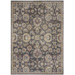 Nourison Soraya SOR02 Area Rug, Charcoal/Multicolor, 3'11" x 5'11"