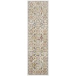 Nourison Soraya SOR03 Runner Rug, Ivory/Multicolor, 2'2" x 7'6"