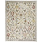 Nourison Soraya SOR03 Area Rug, Ivory/Multicolor, 9' x 12'