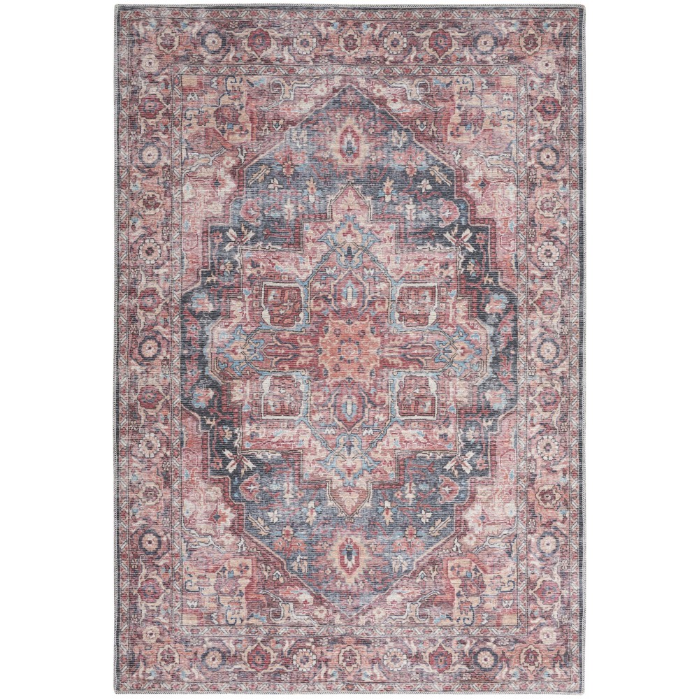 Nicole Curtis Series 1 SR101 Area Rug, Multicolor, 5'3" x 7'3" Nicole Curtis Series 1 SR101 Area Rug, Multicolor, 5'3" x 7'3"