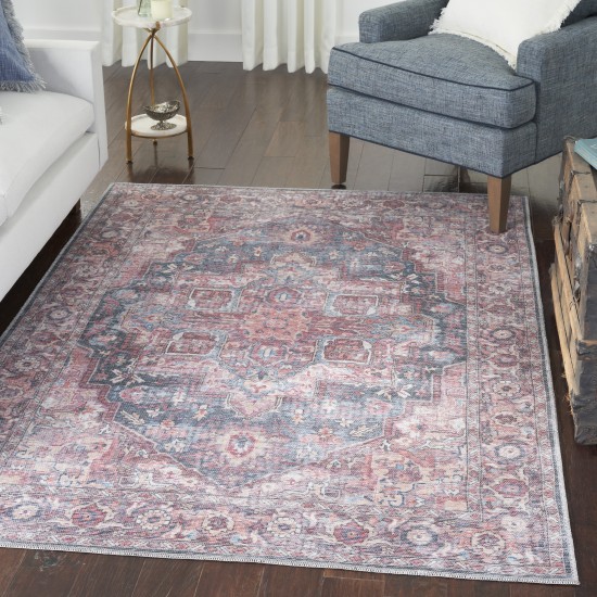 Nicole Curtis Series 1 SR101 Area Rug, Multicolor, 5'3" x 7'3"