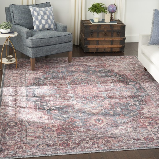 Nicole Curtis Series 1 SR101 Area Rug, Multicolor, 7'10" x 9'10"