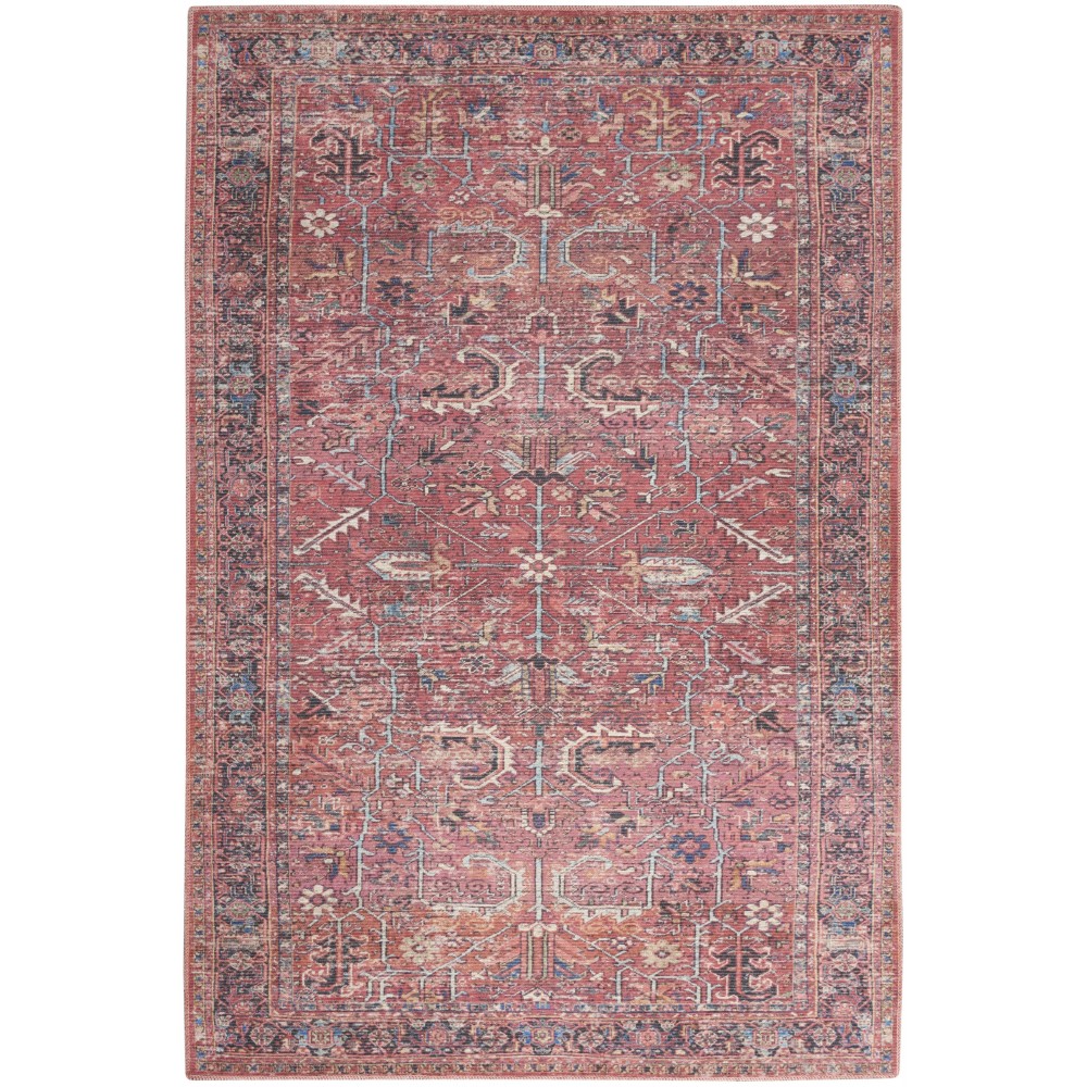 Nicole Curtis Series 1 SR102 Area Rug, Brick, 7'10" x 9'10" Nicole Curtis Series 1 SR102 Area Rug, Brick, 7'10" x 9'10"