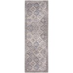 Nicole Curtis Series 1 SR103 Runner Rug, Ivory/Latte, 2' x 6'