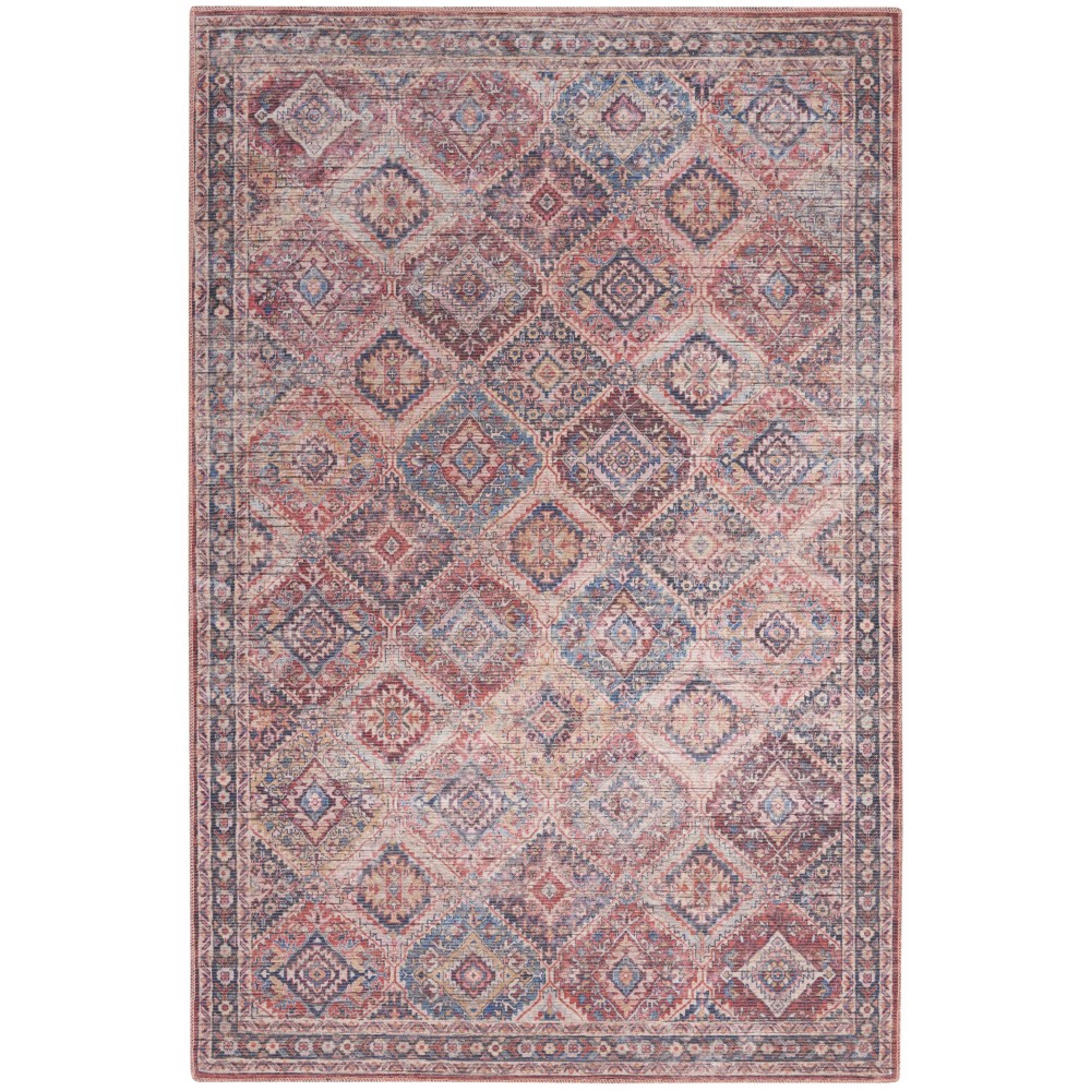 Nicole Curtis Series 1 SR103 Area Rug, Multicolor, 4' x 6' Nicole Curtis Series 1 SR103 Area Rug, Multicolor, 4' x 6'