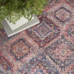 Nicole Curtis Series 1 SR103 Area Rug, Multicolor, 4' x 6'