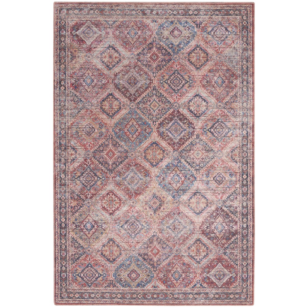 Nicole Curtis Series 1 SR103 Area Rug, Multicolor, 5'3" x 7'3"