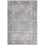 Nicole Curtis Series 1 SR104 Area Rug, Grey, 4' x 6'