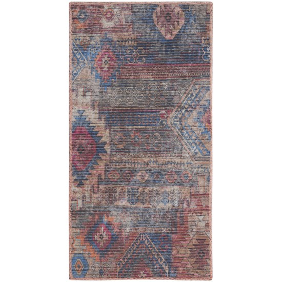 Nicole Curtis Series 1 SR106 Area Rug, Multicolor, 2' x 3'9"