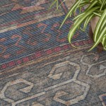Nicole Curtis Series 1 SR106 Area Rug, Multicolor, 7'10" x 9'10"