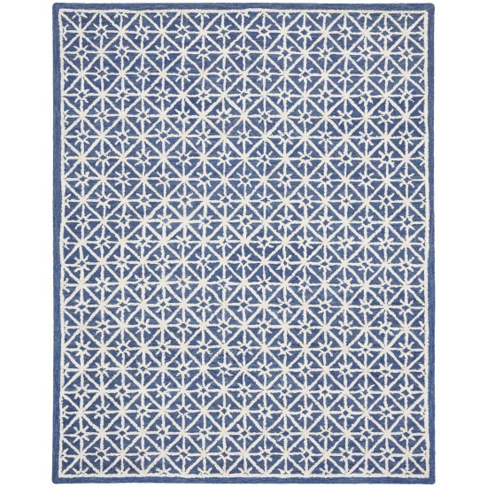 Nicole Curtis Series 2 SR201 Area Rug, Blue, 7'9" x 9'9"