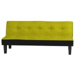 ACME Hamar Adjustable Sofa, Green Flannel Fabric