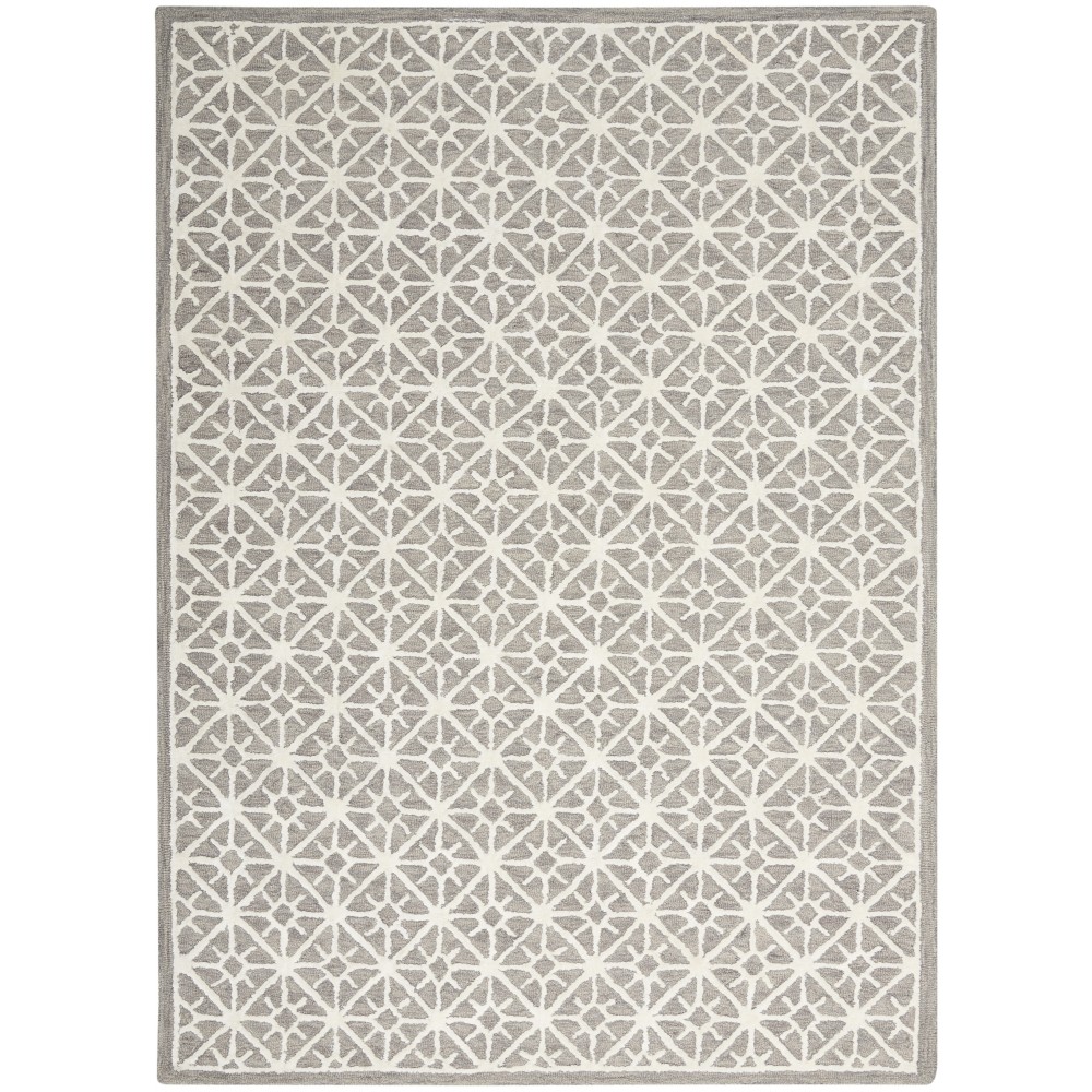 Nicole Curtis Series 2 SR201 Area Rug, Grey, 5'3" x 7'3" Nicole Curtis Series 2 SR201 Area Rug, Grey, 5'3" x 7'3"