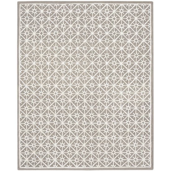 Nicole Curtis Series 2 SR201 Area Rug, Grey, 7'9" x 9'9"