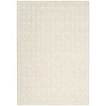 Nicole Curtis Series 2 SR201 Area Rug, Ivory, 5'3" x 7'3"