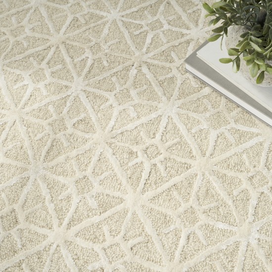 Nicole Curtis Series 2 SR201 Area Rug, Ivory, 5'3" x 7'3"