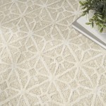 Nicole Curtis Series 2 SR201 Area Rug, Ivory, 7'9" x 9'9"