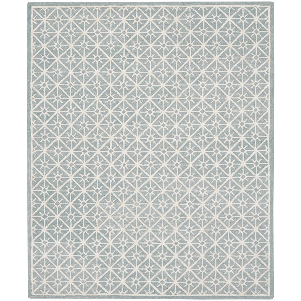 Nicole Curtis Series 2 SR201 Area Rug, Light Blue, 8'6" x 11'6"