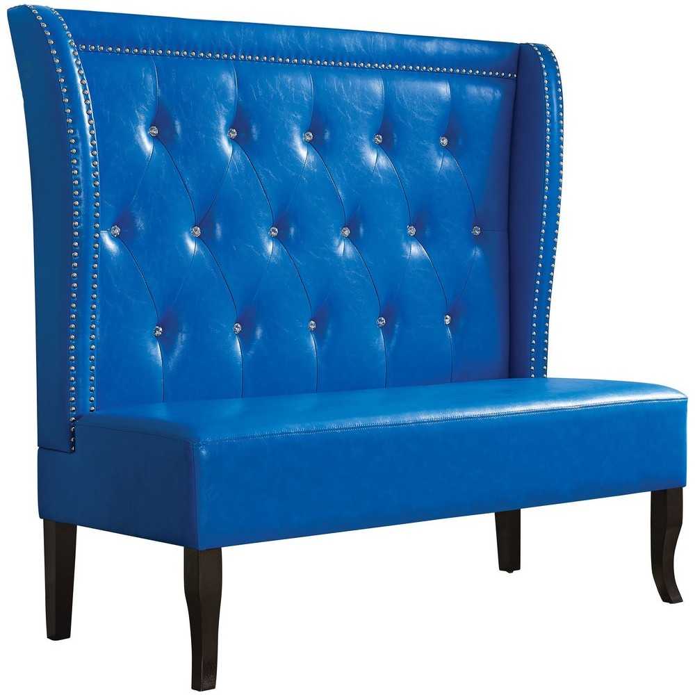 ACME Oliana Settee, Blue PU