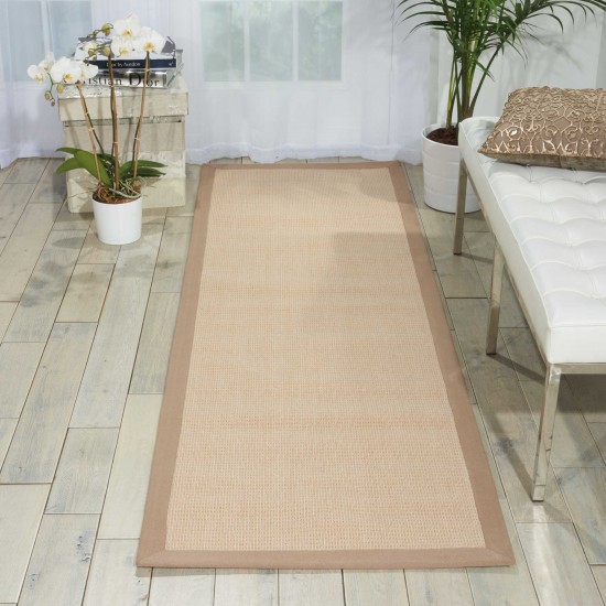 Nourison Sisal Soft SSF01 Runner Rug, Eggshell, 2'6" x 8'