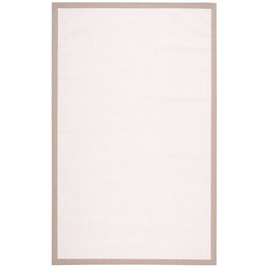 Nourison Sisal Soft SSF02 Area Rug, White, 13' x 9'